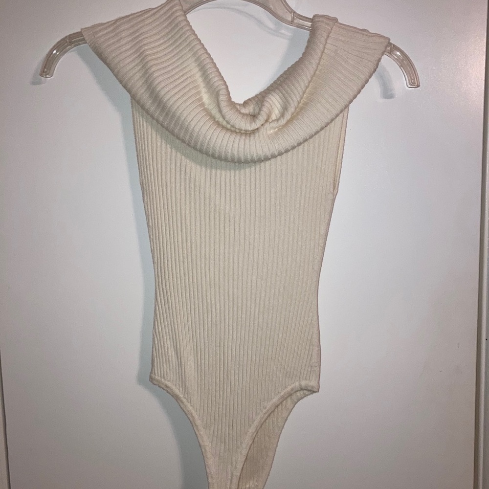 Free People Sweater Bodysuit